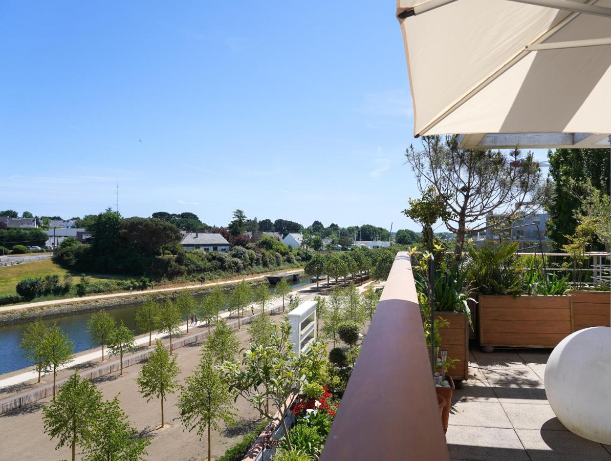 Un Appartement PENTHOUSE d'Exception sur le Port de Vannes Extérieur photo